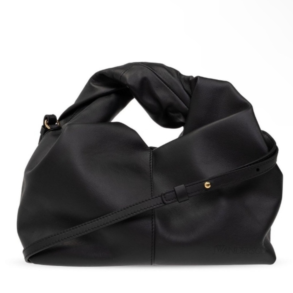 JW Anderson Black Mini Twist Bag